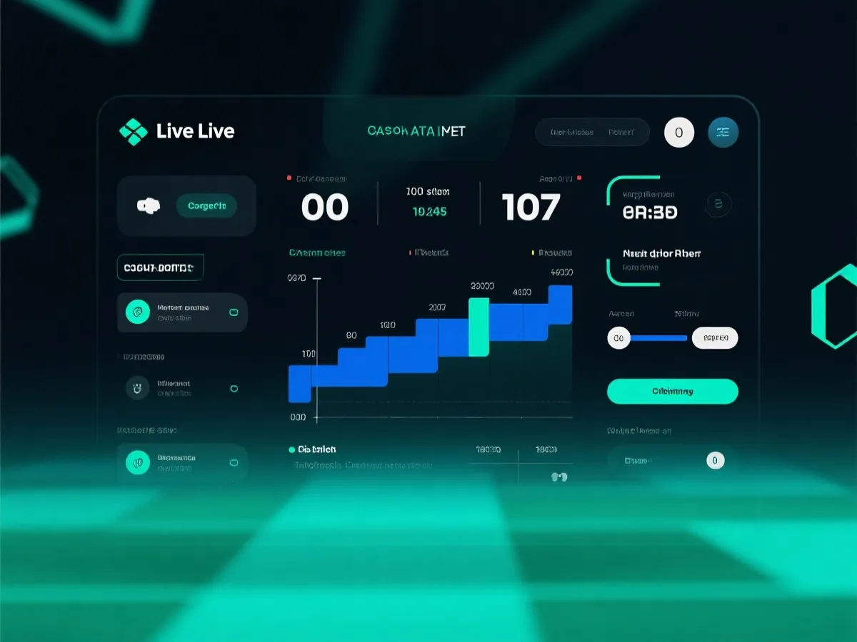 实时比分与事件流的示意界面