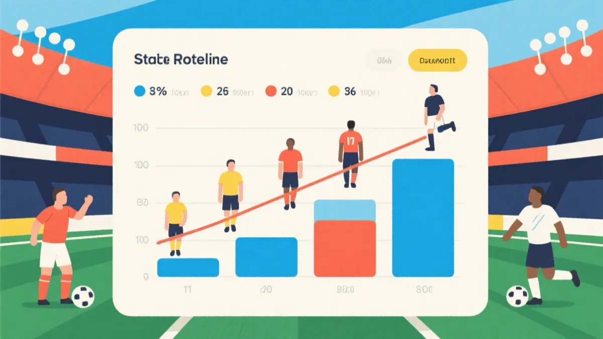 比赛换人后数据变化图示